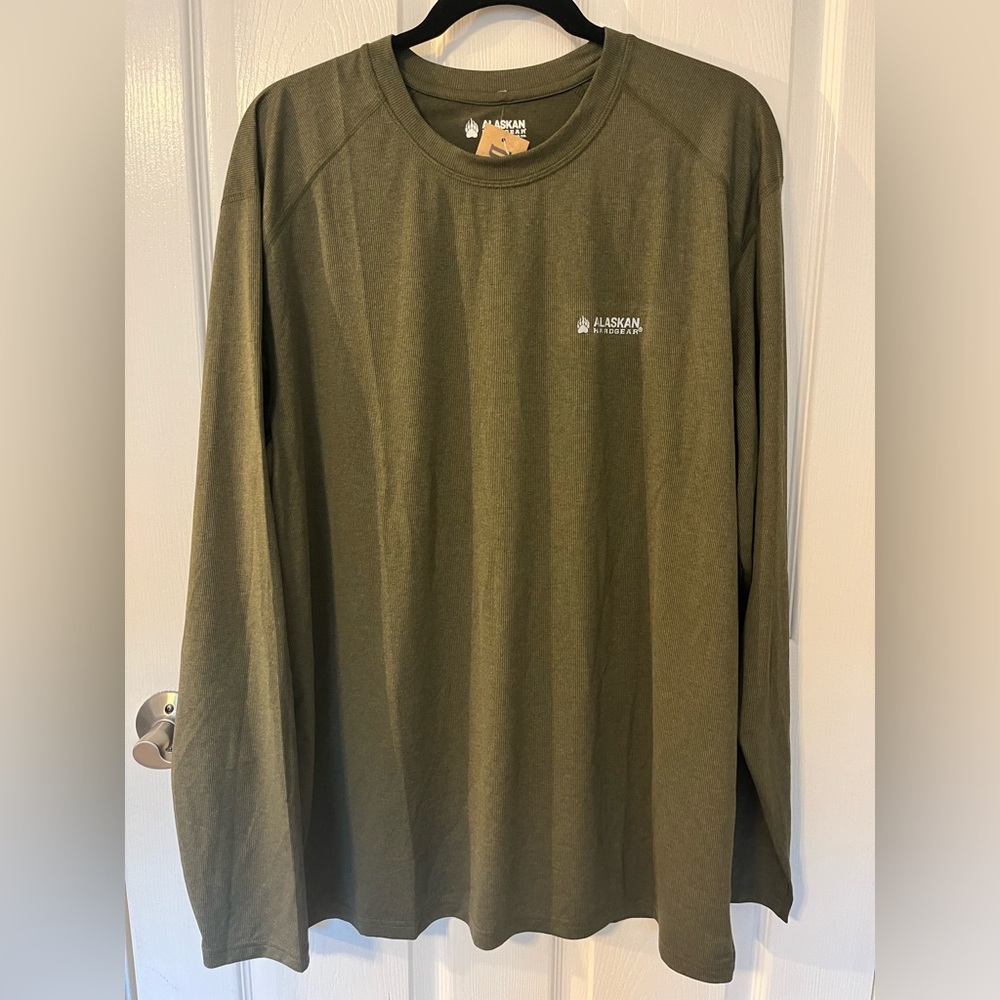 Duluth Trading Co. Men’s Alaskan Hardgear Tun-Dry Long Sleeve Tee Bundle of 2